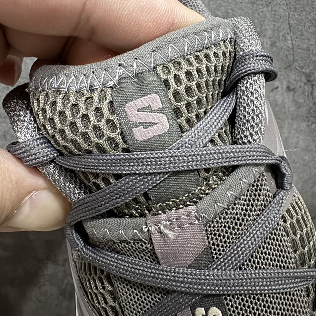 SalomonXT-6萨洛蒙复古潮流户外机能登山跑鞋浅紫色纯原外贸平台特供订单市场最高版区别市场货耗时半