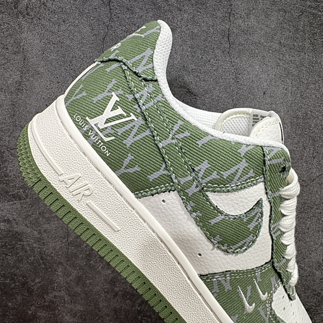 海外限量发售Nike Air Force 1 '07 Low “LV联名--荷叶绿”空军一号 低帮 运动鞋 HD1968-029