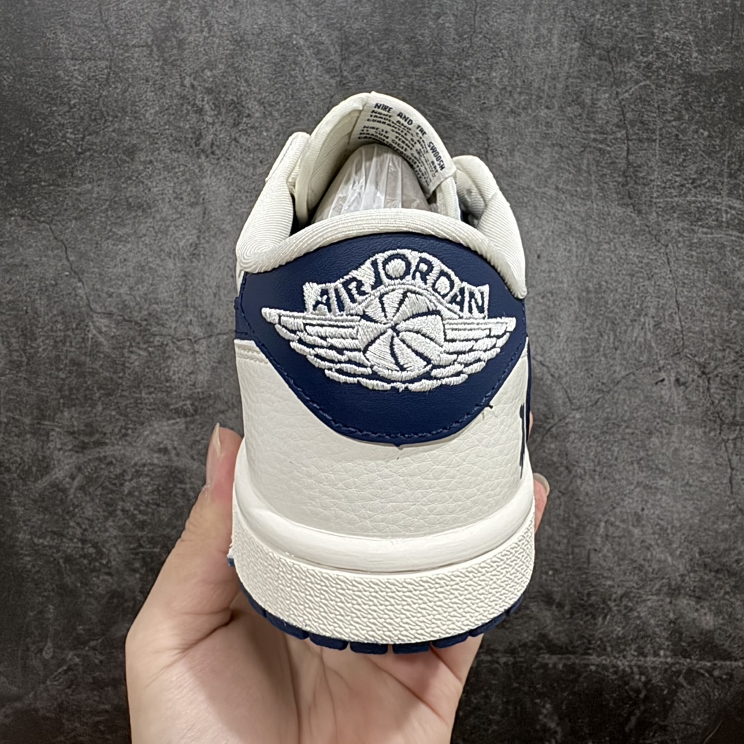 定制版 Fragment x TS x Air Jordan 1 Low x LV 三方联名倒钩低帮 SJ2068-100