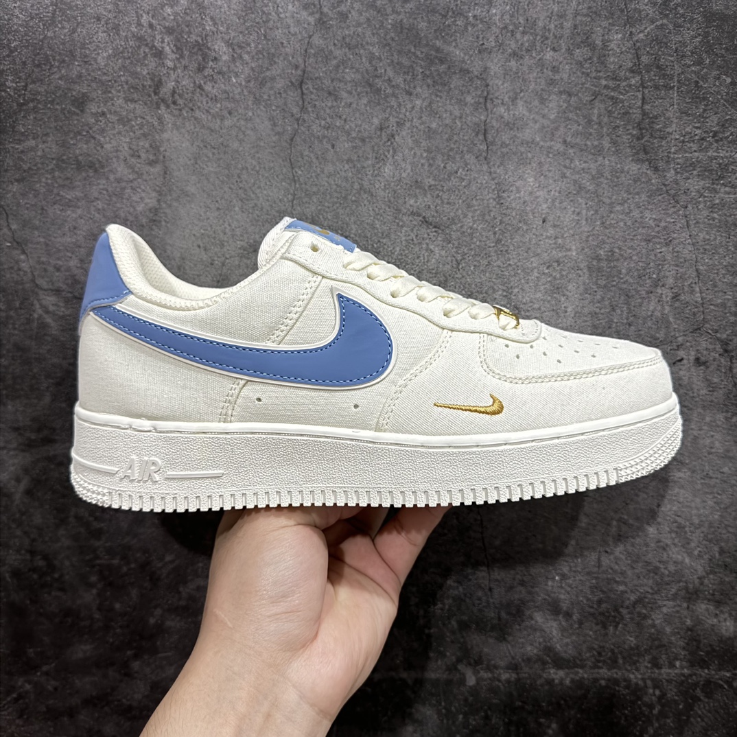 【公司级】官方同步发售NIke Air Force 1 \’07 米蓝金 布面空军一号低帮休闲板鞋 3m炫彩反光 进口牛筋布 原楦头原纸板 纯正空军版型 定制鞋盒 全掌内置全掌气垫 原厂中底钢印 拉帮完美货号：MN5696-209nSIZE：36 36.5 37.5 38 38.5 39 40 40.5 41 42 42.5 43 44 44.5 45 编码：HXS270280-鞋库