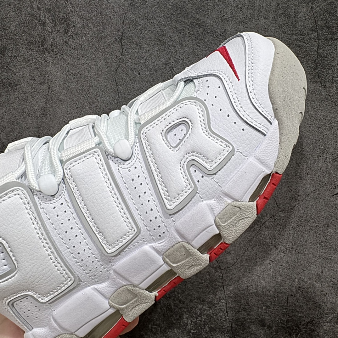 纯原NKAirMoreUptempo96OG皮蓬大AIR复古篮球鞋白红色DX8965-100市场主流顶级