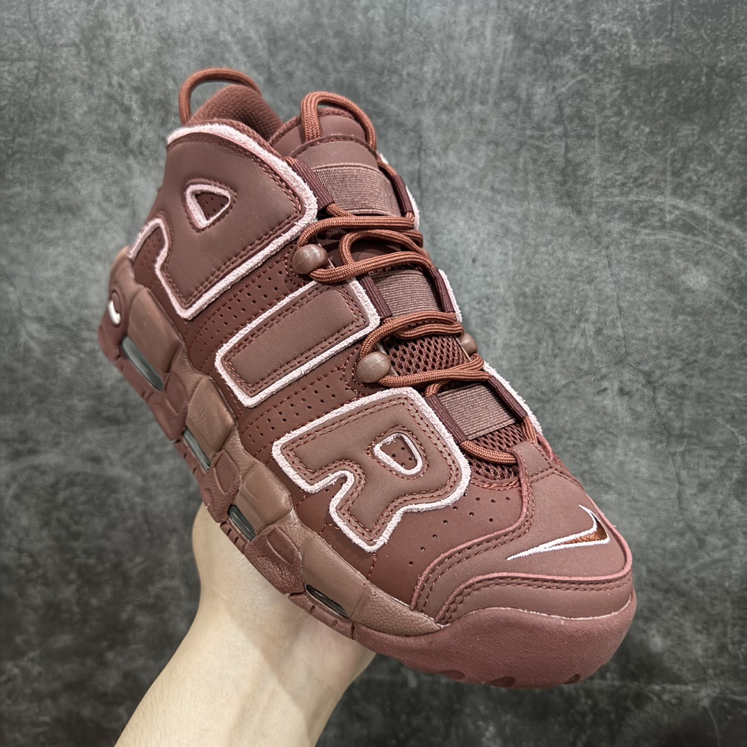 纯原NKAirMoreUptempo96OG皮蓬大AIR复古篮球鞋棕红色DV3466-200市场主流顶级