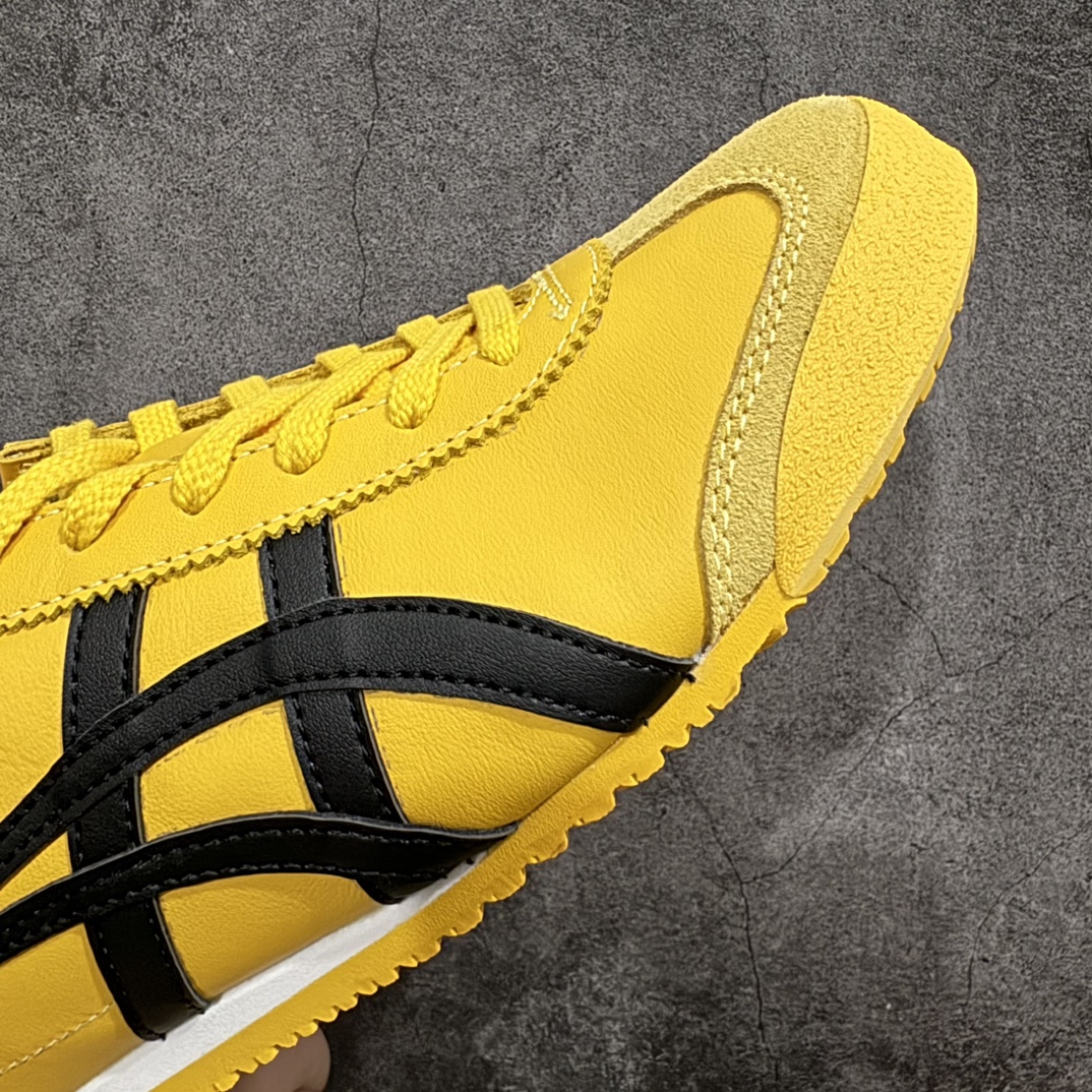 图片[6]-【MOK纯原】Asics Onitsuka Tiger MEXICO 66 亚瑟士鬼冢虎复古经典板鞋n市场最强版本 每个配色均购入原鞋校对 真正原厂头层牛皮 如假包赔 纹路、色泽、皮心颜色 质感百分百还原 海外订单工厂出品 超成熟稳定的做工品控 原装全套纸板楦头开发 原汁原味 完美呈现版型 私模正确鞋底咬花纹路 一比一鞋头弧度高度鞋身弧度 绝不口嗨 细节品控鞋型随意秒杀市面 原档咬花纹路私模大底 一个单元有六个三角形 总体形拼接呈现花瓣状 官方四联吊牌 原装Ortholite轻量化鞋垫 原盒原配 质保卡 说明书 钢印防尘纸  纸板中底带钢印 乳胶组合鞋垫 支持全方位的对比专柜 产品从款式颜色造型上体现出追求舒适和细节的完美 鞋类更是推崇手工制作的严谨与完美 融舒适性与可穿性的设计风格 注重细节的完美和别致魅力 既保持稳重 又不失轻松的时尚感 尺码：36 37 37.5 38 39 39.5 40 40.5 41.5 42 42.5 43.5 44 45 46 编码：LE270280-鞋库