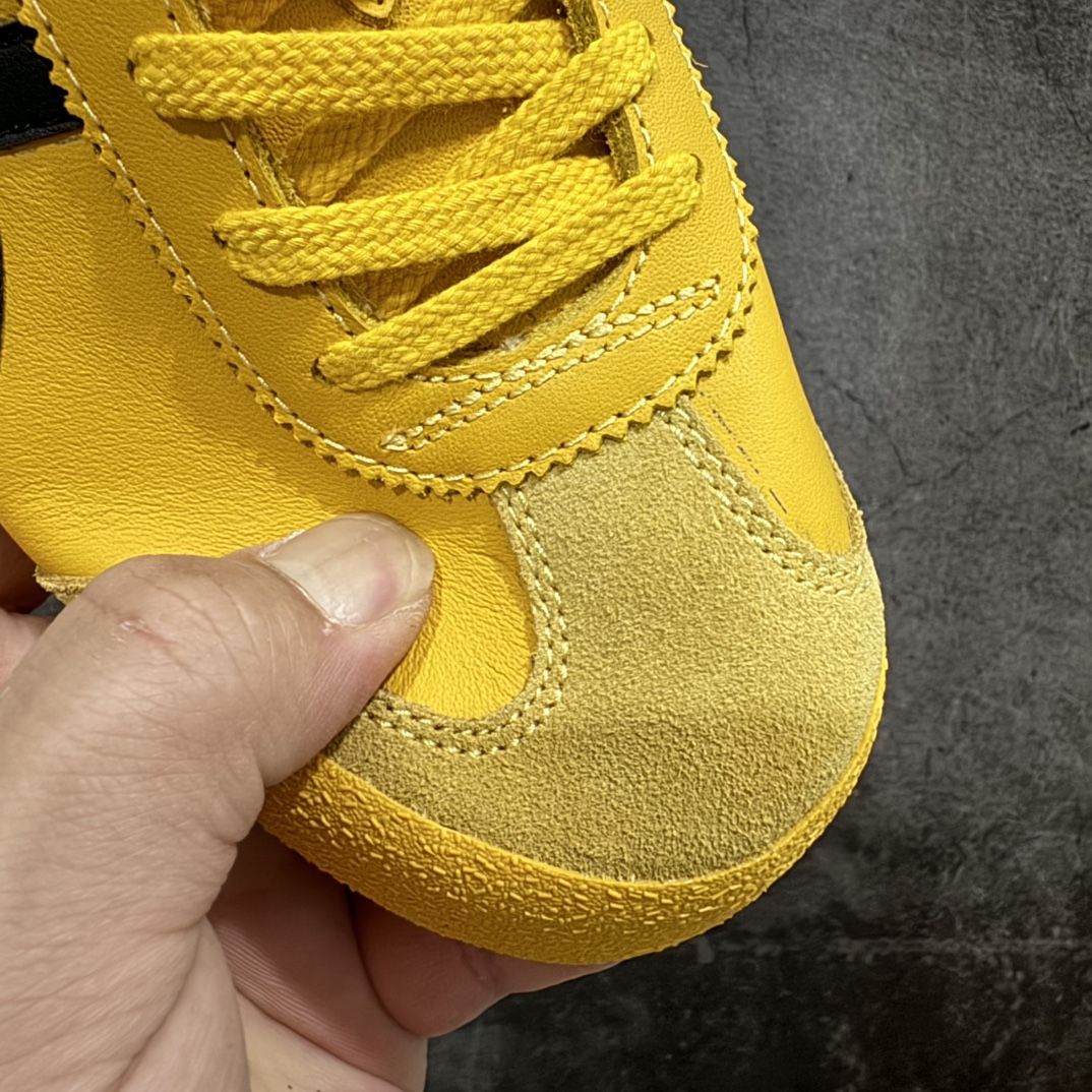 图片[5]-【MOK纯原】Asics Onitsuka Tiger MEXICO 66 亚瑟士鬼冢虎复古经典板鞋n市场最强版本 每个配色均购入原鞋校对 真正原厂头层牛皮 如假包赔 纹路、色泽、皮心颜色 质感百分百还原 海外订单工厂出品 超成熟稳定的做工品控 原装全套纸板楦头开发 原汁原味 完美呈现版型 私模正确鞋底咬花纹路 一比一鞋头弧度高度鞋身弧度 绝不口嗨 细节品控鞋型随意秒杀市面 原档咬花纹路私模大底 一个单元有六个三角形 总体形拼接呈现花瓣状 官方四联吊牌 原装Ortholite轻量化鞋垫 原盒原配 质保卡 说明书 钢印防尘纸  纸板中底带钢印 乳胶组合鞋垫 支持全方位的对比专柜 产品从款式颜色造型上体现出追求舒适和细节的完美 鞋类更是推崇手工制作的严谨与完美 融舒适性与可穿性的设计风格 注重细节的完美和别致魅力 既保持稳重 又不失轻松的时尚感 尺码：36 37 37.5 38 39 39.5 40 40.5 41.5 42 42.5 43.5 44 45 46 编码：LE270280-鞋库