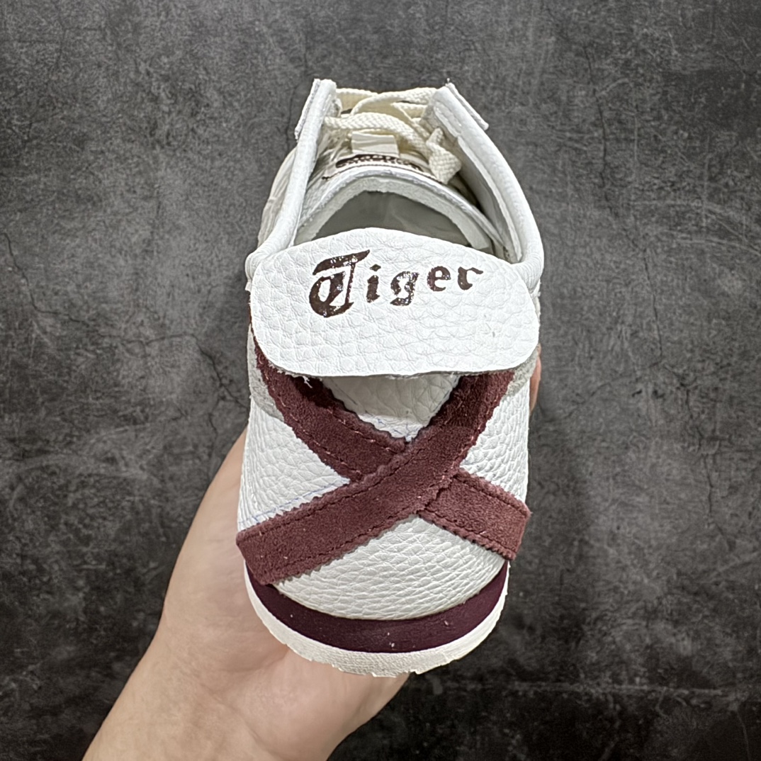 图片[4]-【全头层版本】Asics Onitsuka Tiger MEXICO 66 亚瑟士鬼冢虎复古经典板鞋n全新工厂开发 一线品质 原鞋一比一开发n四联官方吊牌 乳胶组合鞋垫、羊皮纸质中底细节品质同步原版 价格不杀猪 Size：35-45全码出货 编码：PF220230-鞋库