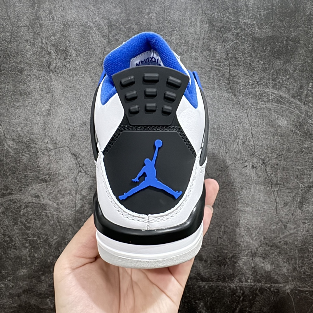 纯原AirJordanAJ4Retro赛车蓝复古蓝白408452-117实拍为女鞋圈内知名大厂出货全套原