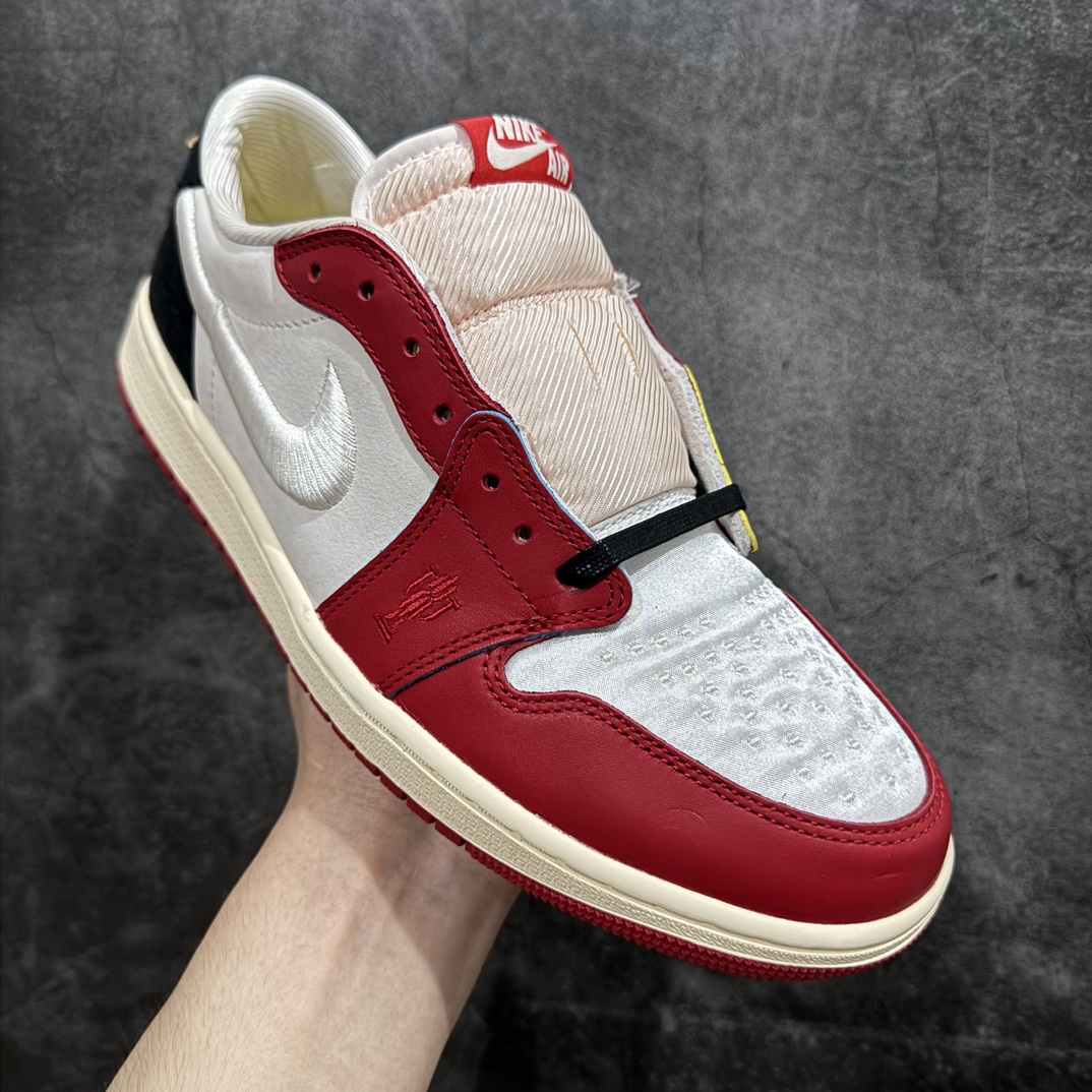 图片[3]-【莞产DG纯原】Trophy Room x aj1 Low OG \”Home\” 低帮篮球鞋 乔丹之子2代白勾低帮联名黑红公牛丝绸 HV6157-100nn知名纯原大厂货 优势供应正确限定鞋盒 全套包装独家开模定制 全身百分之95原材料打造，原楦原纸板原厂皮料！ 尺码：39 40 40.5 41 42 42.5 43 44 44.5 45 46 47.5 编码：X10390420-鞋库