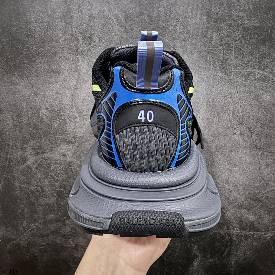 OK纯原BALENCIAGA3XLSneakers巴黎世家十代网布系带低帮走秀复古老爹鞋全套原纸板楦头开