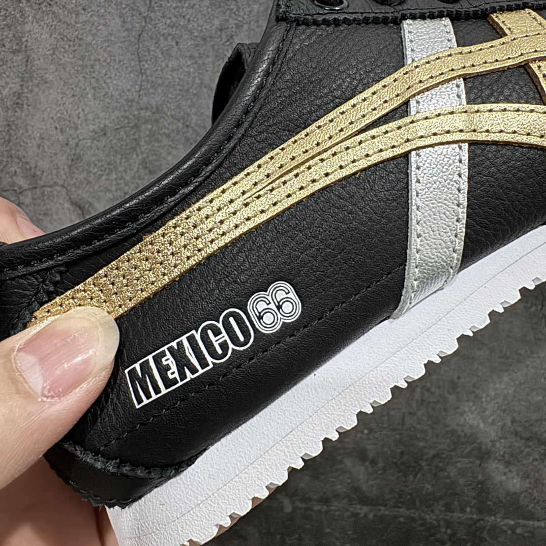 图片[4]-【PH纯原】Asics Onitsuka Tiger MEXICO 66 亚瑟士鬼冢虎复古经典板鞋n印尼厂Oem原单材料 除成型在PT外n其余全部客供材料 淘宝B级代购店铺内供💯n四联官方吊牌 乳胶组合鞋垫、羊皮纸质中底 不用宰手买专柜 这里满足你👊🏼 全新工厂开发 一线品质 全部原鞋一比一开发  货号：DL408-9001 Size：36-46 全码出货 编码：T1230250-鞋库