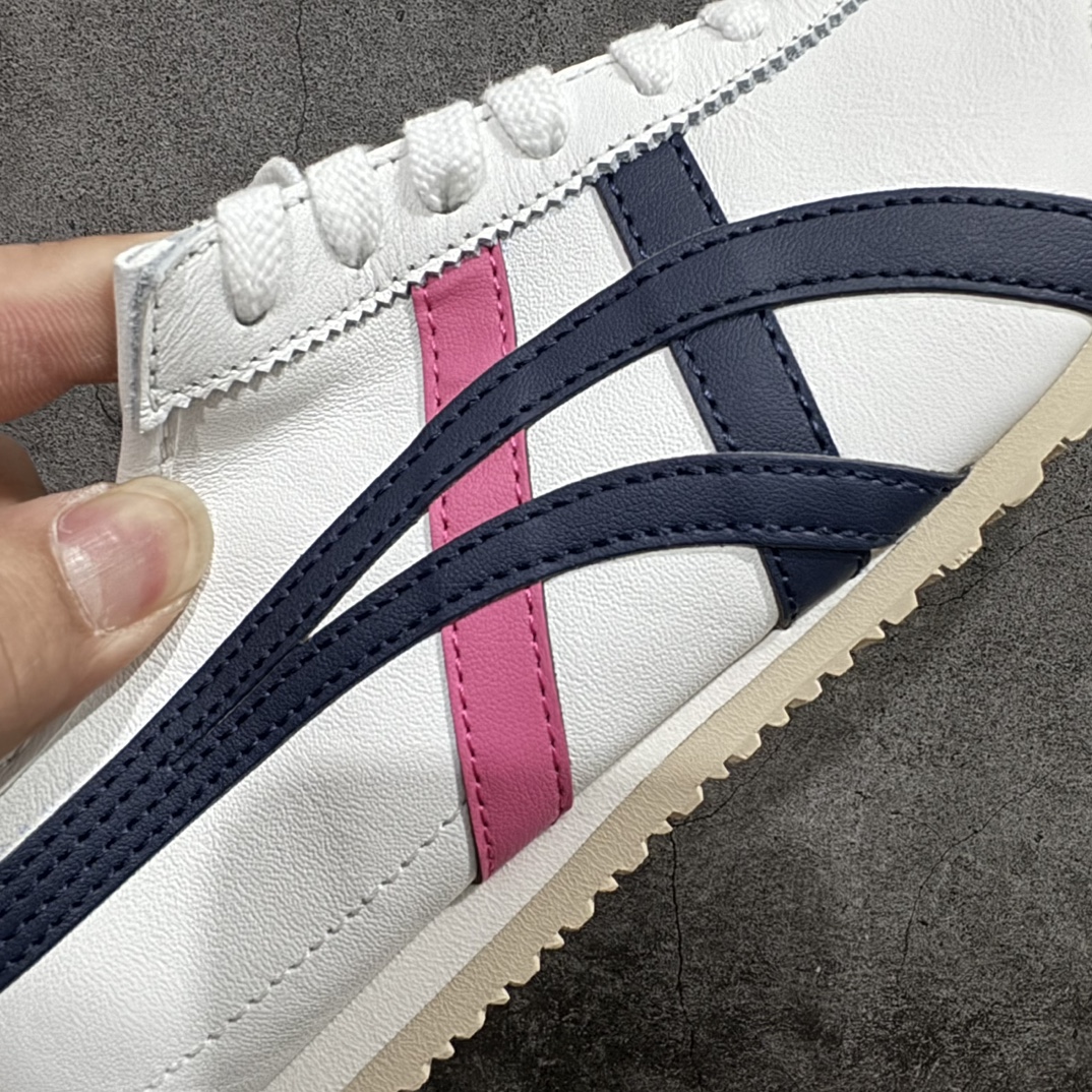 图片[4]-【PH纯原】Asics Onitsuka Tiger MEXICO 66 亚瑟士鬼冢虎复古经典板鞋n印尼厂Oem原单材料 除成型在PT外n其余全部客供材料 淘宝B级代购店铺内供💯n四联官方吊牌 乳胶组合鞋垫、羊皮纸质中底 不用宰手买专柜 这里满足你👊🏼 全新工厂开发 一线品质 全部原鞋一比一开发  货号：DL408-9001 Size：36-46 全码出货 编码：T1230250-鞋库