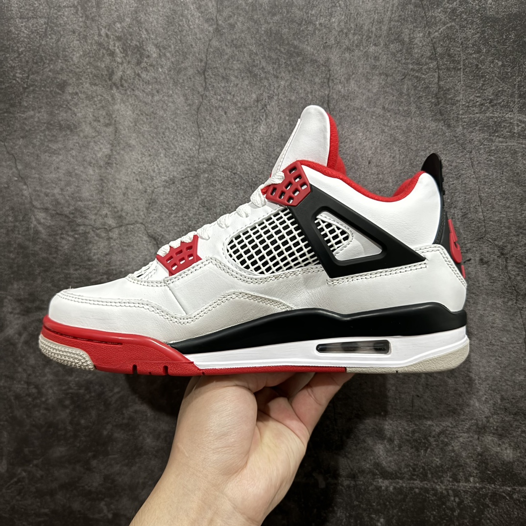 GAT原厂皮版男女码AirJordan4SE白红货号DC7770-160耗时多个月开发鞋型细节基本没得挑