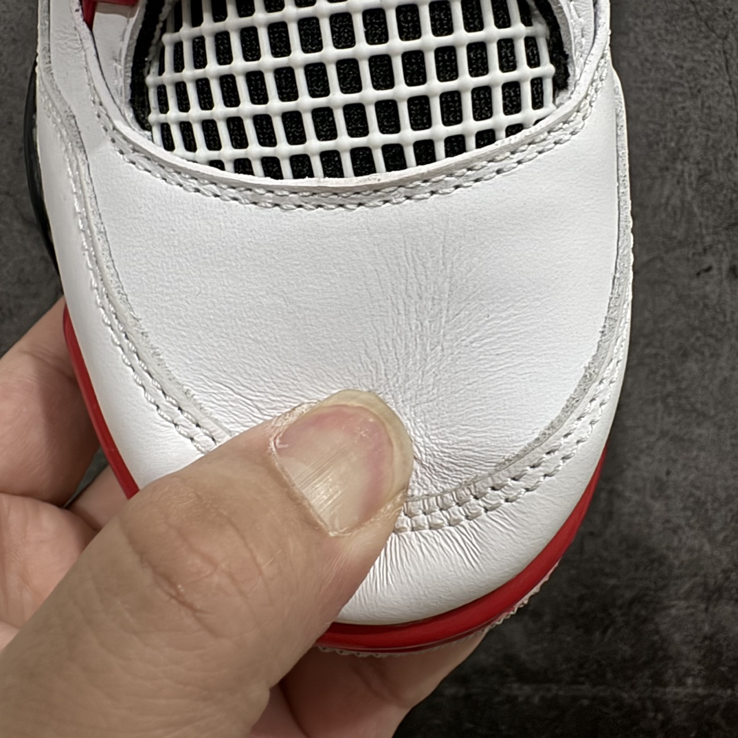 GAT原厂皮版男女码AirJordan4SE白红货号DC7770-160耗时多个月开发鞋型细节基本没得挑