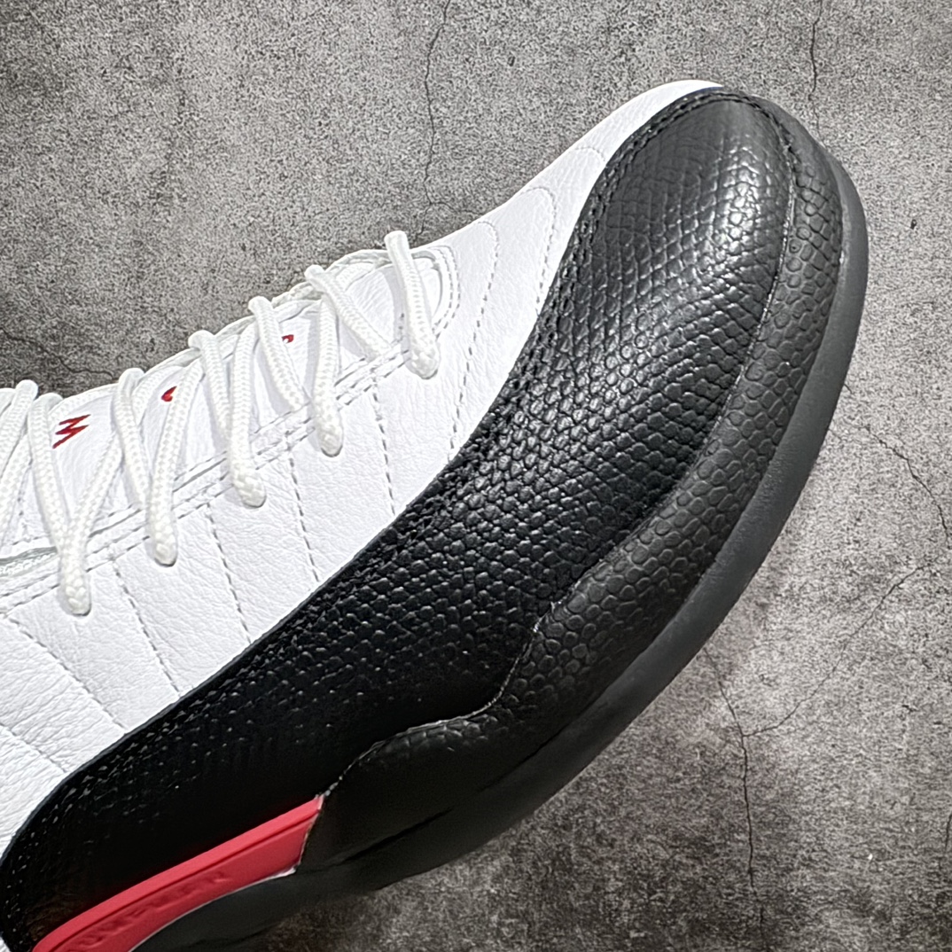 顶级AirJordanAJ12Retro白黑红货号CT8013-162原楦原纸板开发原汁原味12代鞋型进