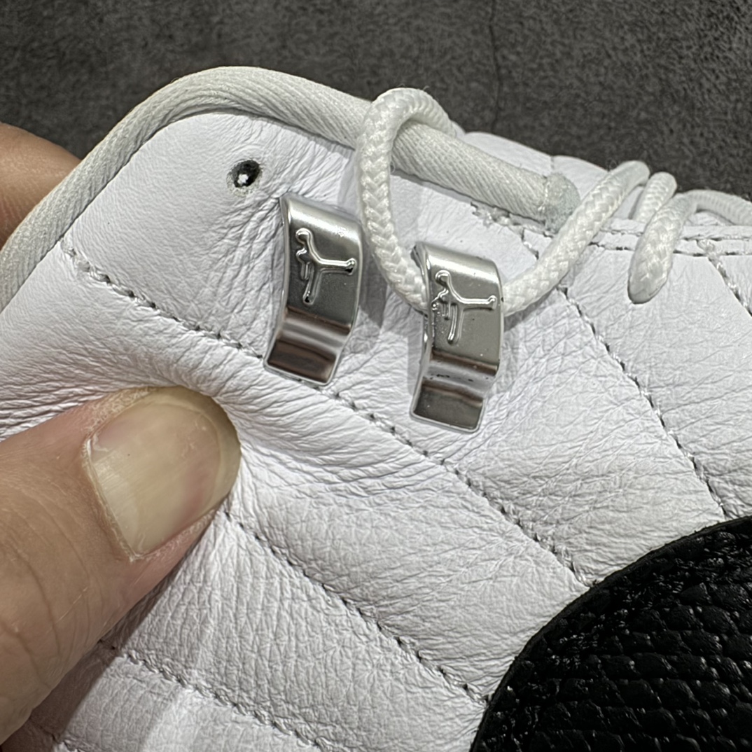 顶级AirJordanAJ12Retro白黑红货号CT8013-162原楦原纸板开发原汁原味12代鞋型进