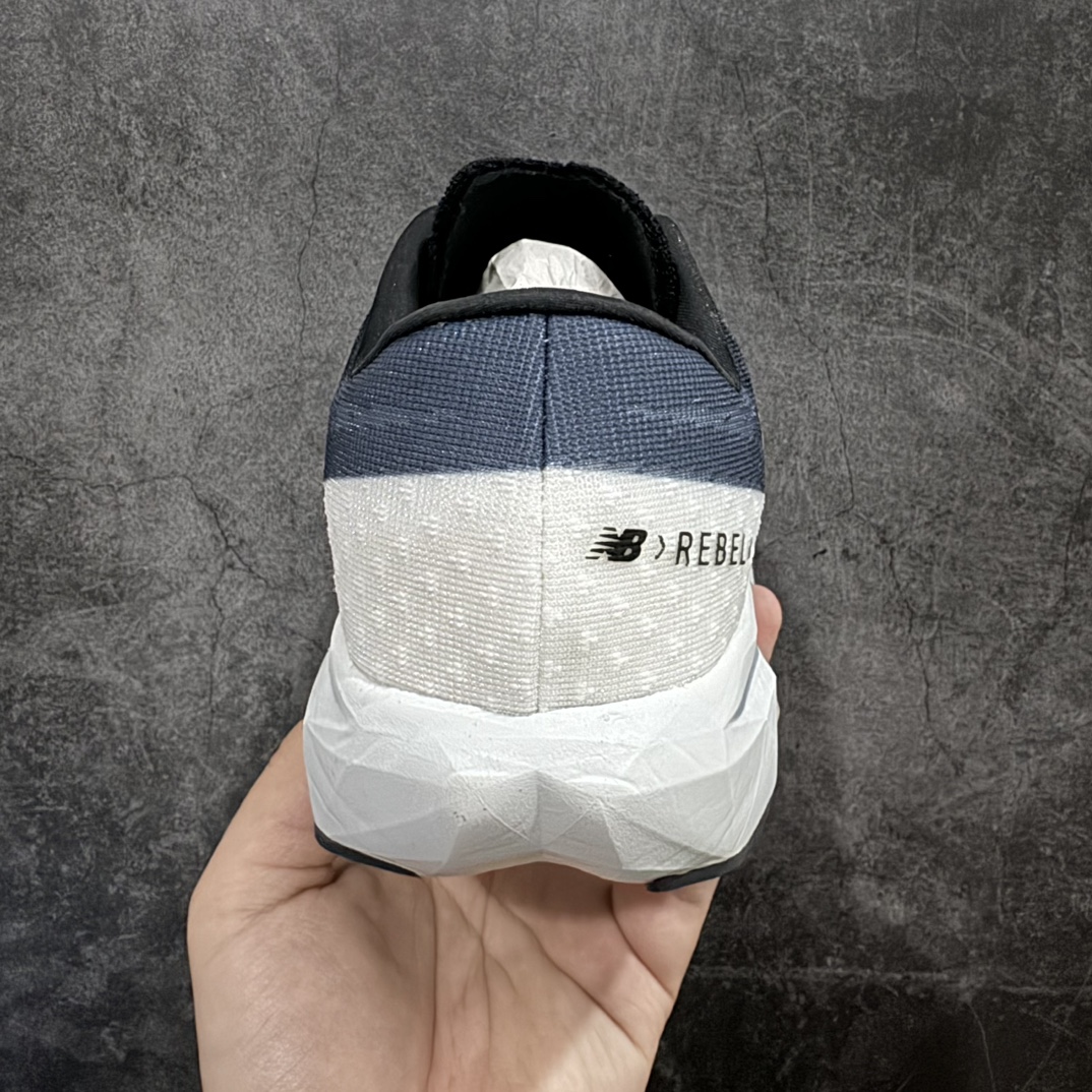 K版 NB新百伦New Balance FuelCell Rebel v4 Preview 叛逆者v4系列低帮超轻量化马拉松运动慢跑鞋“网纱黑白”MFCXLK4 男女鞋