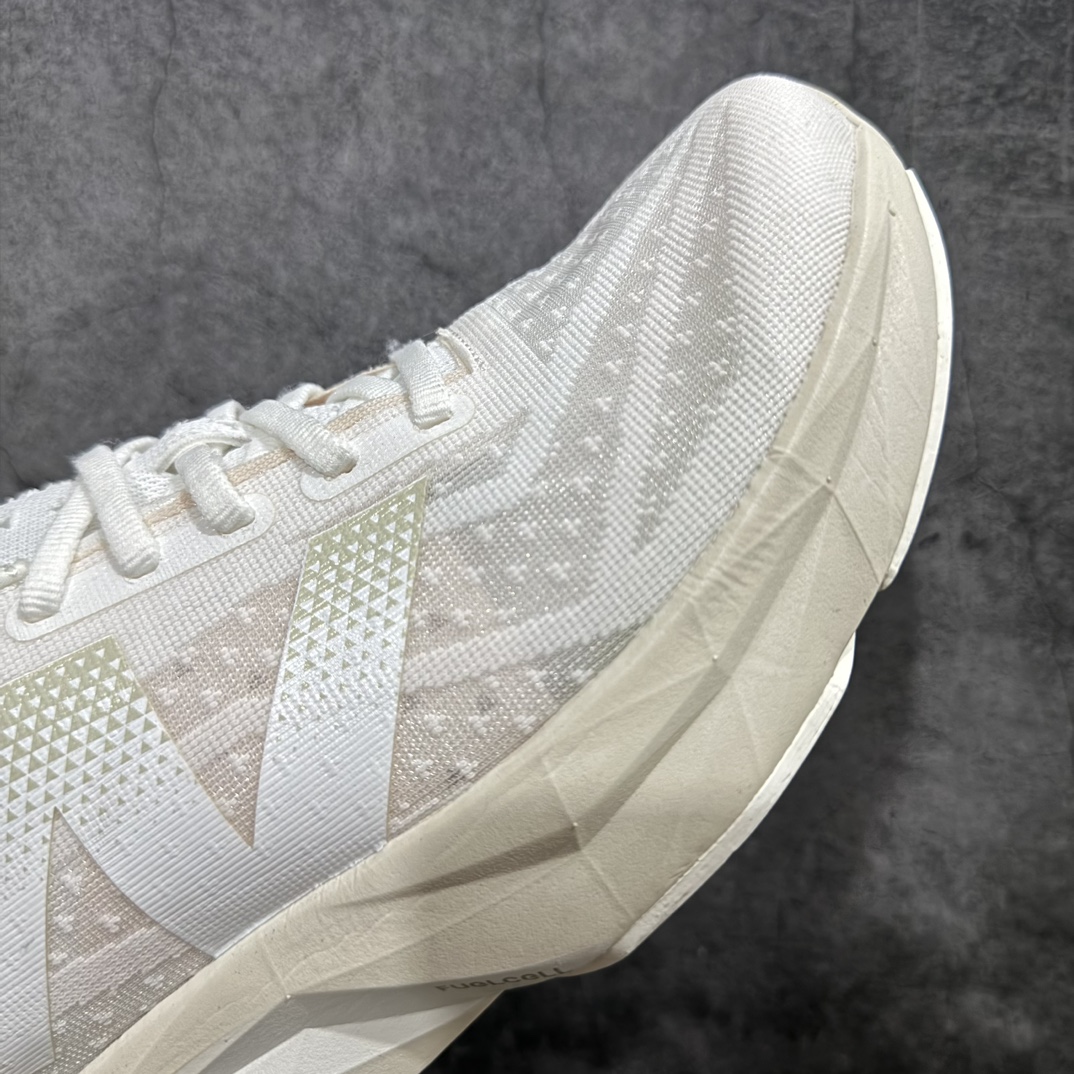 K版 NB新百伦New Balance FuelCell Rebel v4 Preview 叛逆者v4系列低帮超轻量化马拉松运动慢跑鞋“网纱纯白”WFCXLJ4