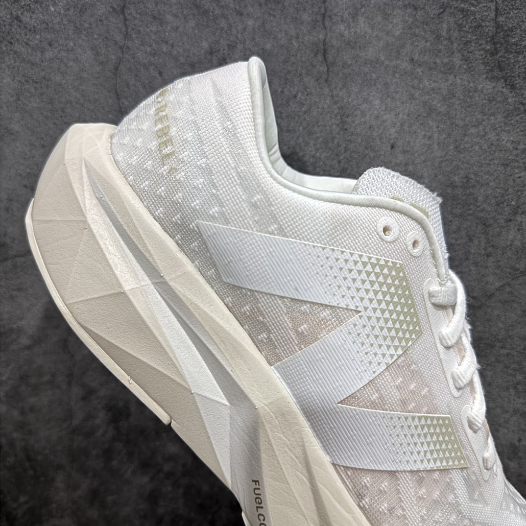 K版 NB新百伦New Balance FuelCell Rebel v4 Preview 叛逆者v4系列低帮超轻量化马拉松运动慢跑鞋“网纱纯白”WFCXLJ4