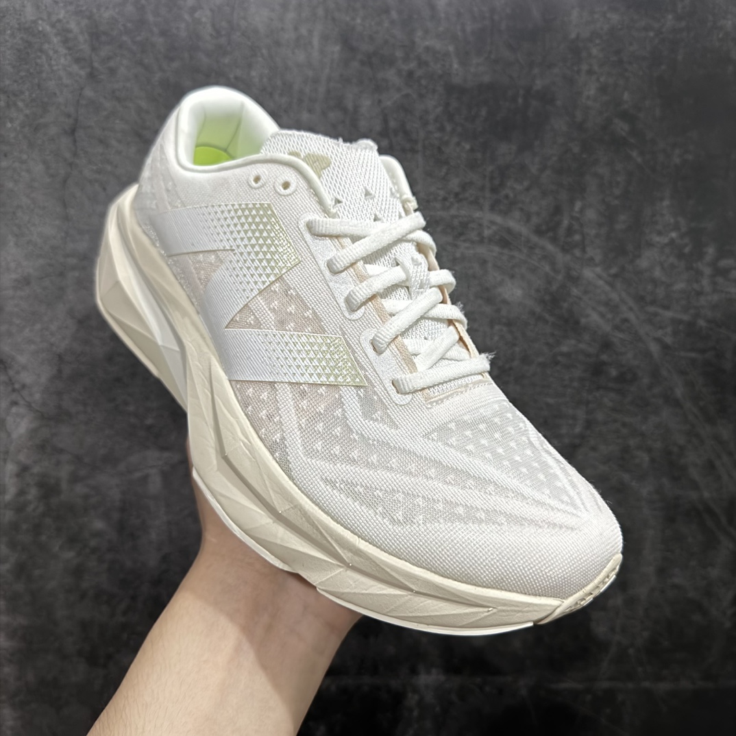 K版 NB新百伦New Balance FuelCell Rebel v4 Preview 叛逆者v4系列低帮超轻量化马拉松运动慢跑鞋“网纱纯白”WFCXLJ4