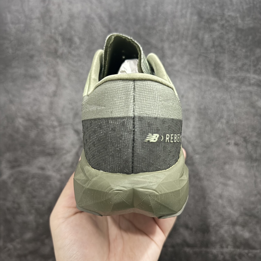 K版 NB新百伦New Balance FuelCell Rebel v4 Preview 叛逆者v4系列低帮超轻量化马拉松运动慢跑鞋“网纱绿色”MFCXLF4