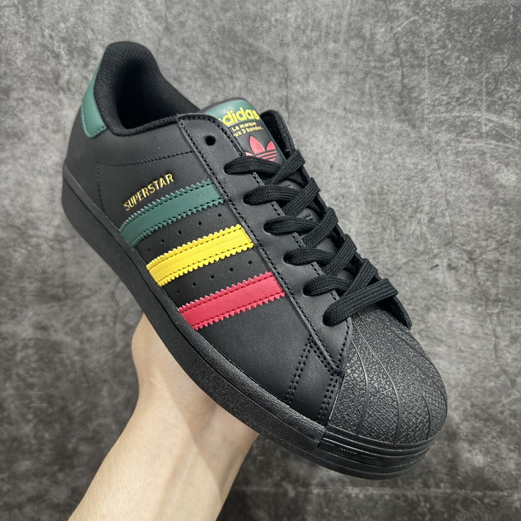 AdidasOriginalsSUPERSTARW渠道正品订单诠释市场最高工艺水平贝壳头经典小白板鞋专柜