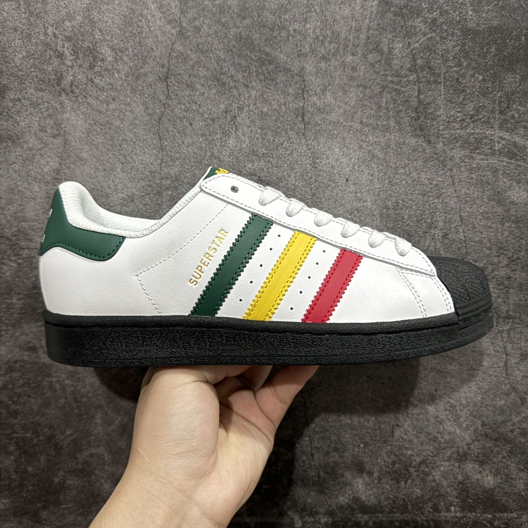 AdidasOriginalsSUPERSTARW渠道正品订单诠释市场最高工艺水平贝壳头经典小白板鞋专柜