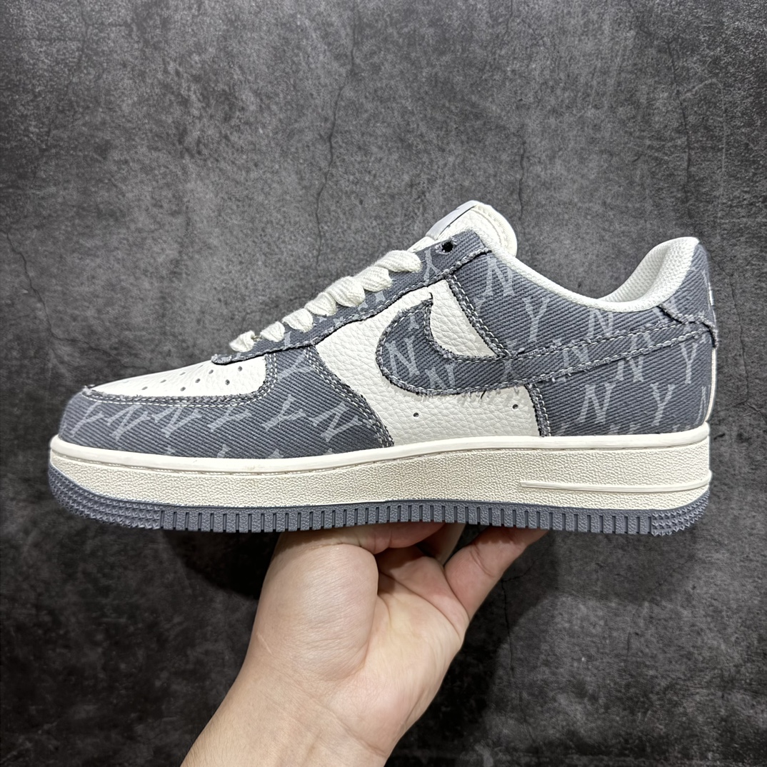 图片[2]-【公司级】Nk Air Force 1\’07 Low LV联名-灰双勾 空军一号低帮休闲板鞋 HD1968-030rn原楦头原纸板 原装鞋盒 定制五金配件 内置全掌气垫 原厂鞋底r 尺码：36 36.5 37.5 38 38.5 39 40 40.5 41 42 42.5 43 44 44.5 45  编码：HXS310320-鞋库