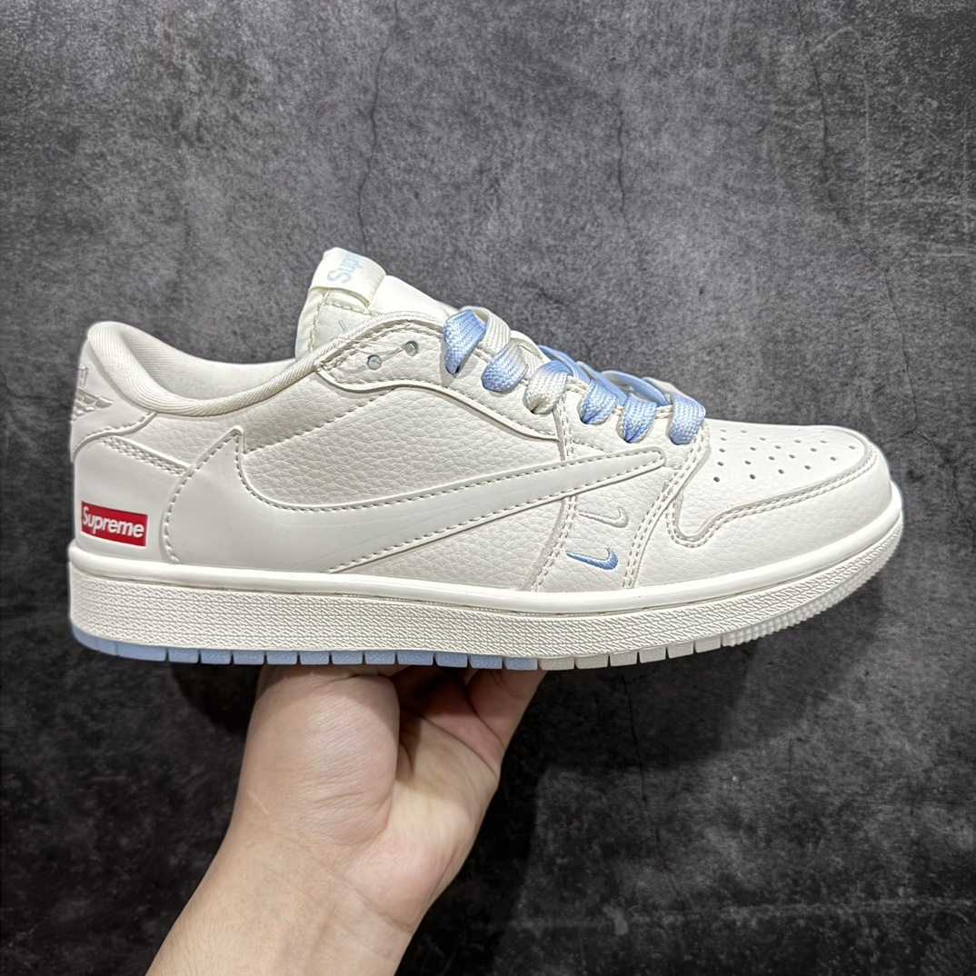 【定制版】Nk SB Dunk Low Supreme联名-米白蓝双拼 周年高端定制 低帮休闲板鞋 BB6588-102rn定制鞋盒 大厂纯原品质出货 超高清洁度 皮料切割干净无任何毛边 细节完美r 尺码：36 36.5 37.5 38 38.5 39 40 40.5 41 42 42.5 43 44 44.5 45  编码：HXS320340-鞋库