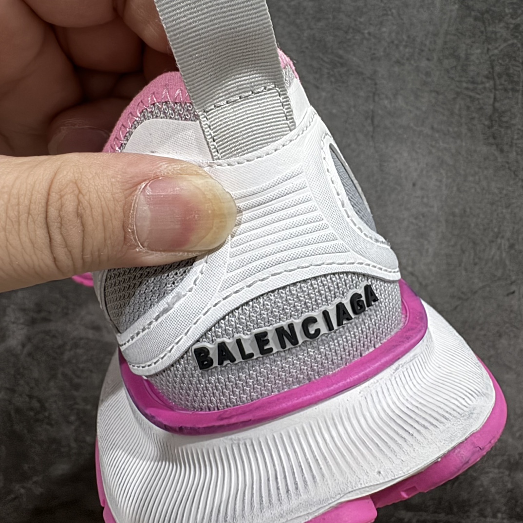 纯原BALENCIAGACIRCUIT巴黎世家圆头系带LOGO印花低帮老爹鞋全套原纸板楦头开发最原汁原味