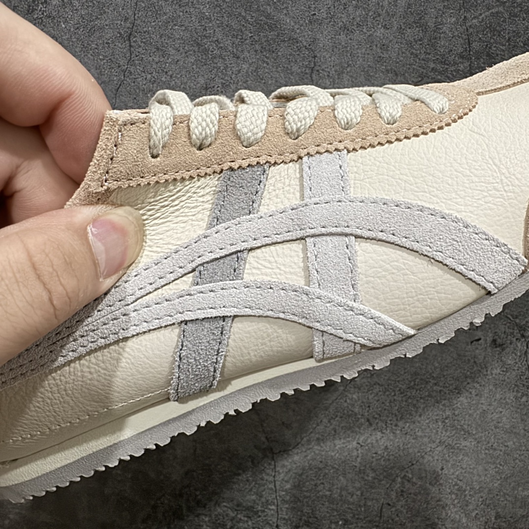 图片[4]-【PH纯原】Asics Onitsuka Tiger MEXICO 66 亚瑟士鬼冢虎复古经典板鞋n印尼厂Oem原单材料 除成型在PT外n其余全部客供材料 淘宝B级代购店铺内供💯n四联官方吊牌 乳胶组合鞋垫、羊皮纸质中底 不用宰手买专柜 这里满足你👊🏼 全新工厂开发 一线品质 全部原鞋一比一开发  货号：DL408-9001 Size：36-46 全码出货 编码：T1230250-鞋库