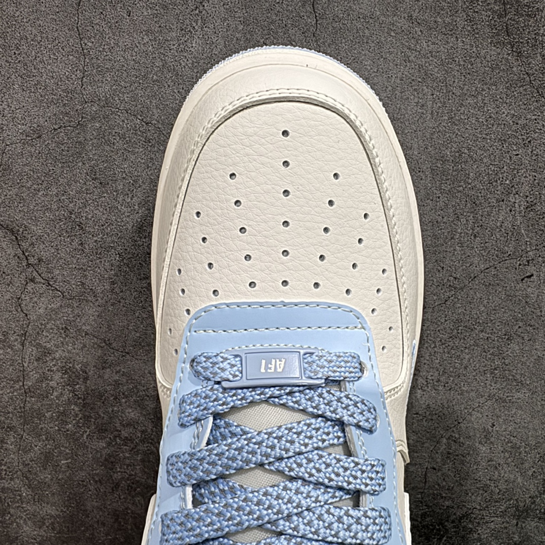 定制版 Nk Air Force 1'07 Low Supreme 石头岛联名-天青色 空军一号低帮休闲板鞋 BB9599-205