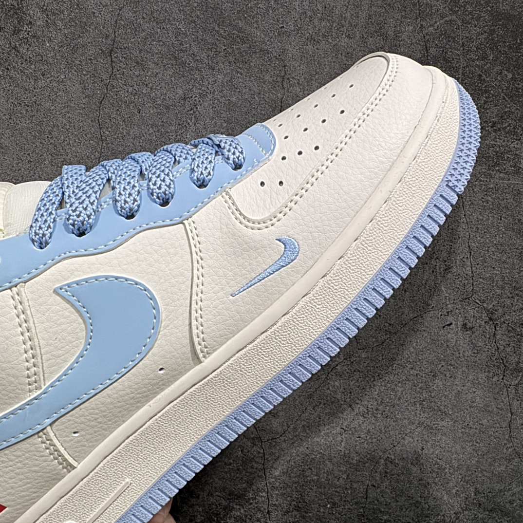 定制版 Nk Air Force 1'07 Low Supreme 石头岛联名-天青色 空军一号低帮休闲板鞋 BB9599-205