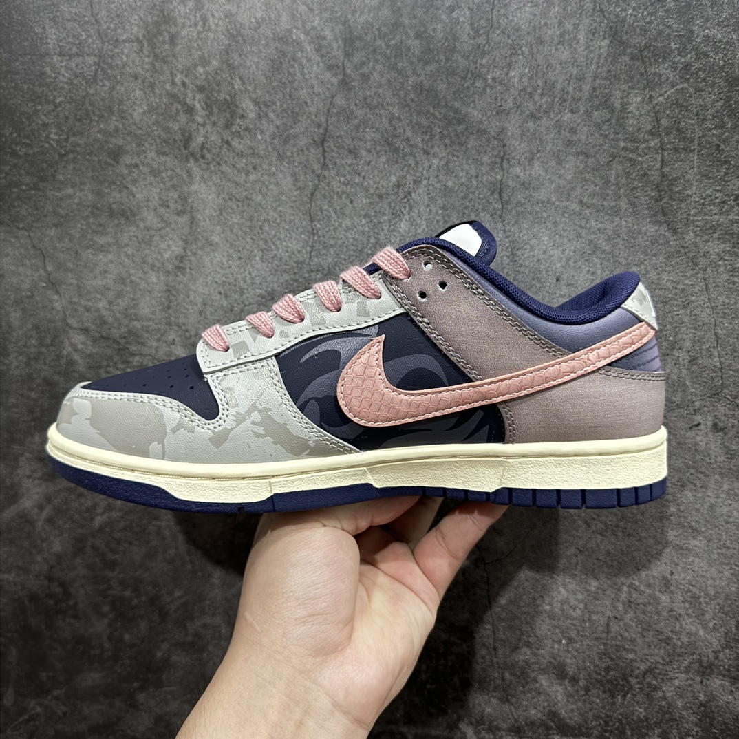 纯原YC版 Nike Dunk Low 沙地之心 紫棕粉 FV8106-181