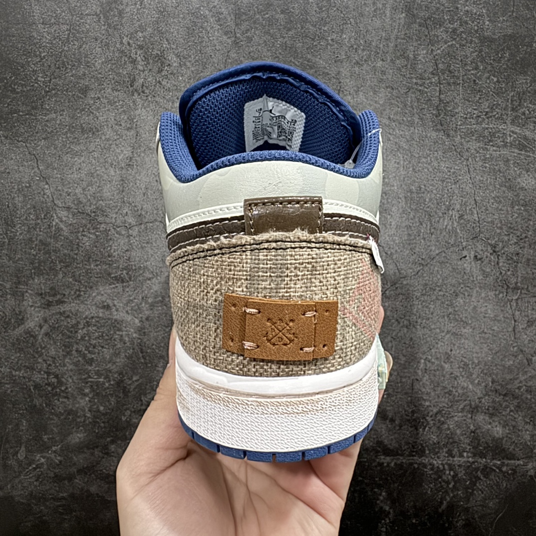 FS原盒版AirJordanAJ1Low熊猫恶作剧-踏浪独家正确版原鞋开发品质细节完美复刻市面唯一纯原级