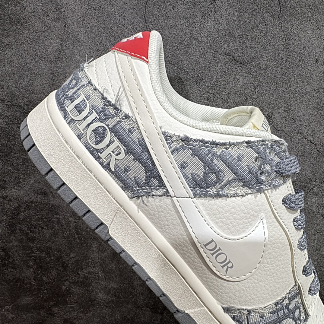 定制版 Nk SB Dunk Low 迪奥联名-磨砂灰 周年高端定制 低帮休闲板鞋 XY1688-004