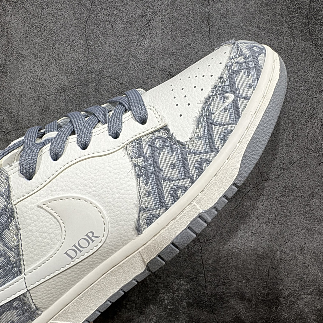 定制版 Nk SB Dunk Low 迪奥联名-磨砂灰 周年高端定制 低帮休闲板鞋 XY1688-004