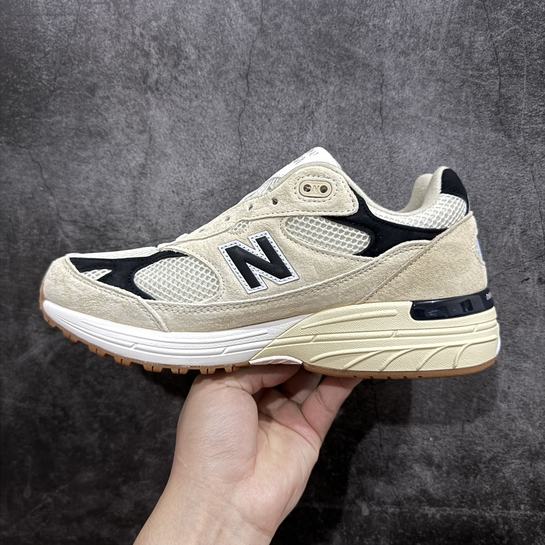 NewBalanceU993WS新百伦NB993总统复古慢跑鞋米白正确3M反光细节原楦原纸版开发正确6层