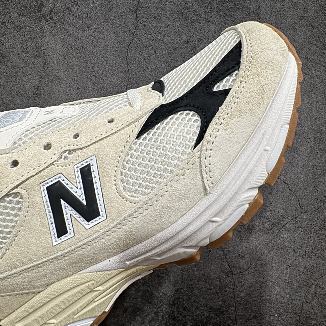 NewBalanceU993WS新百伦NB993总统复古慢跑鞋米白正确3M反光细节原楦原纸版开发正确6层