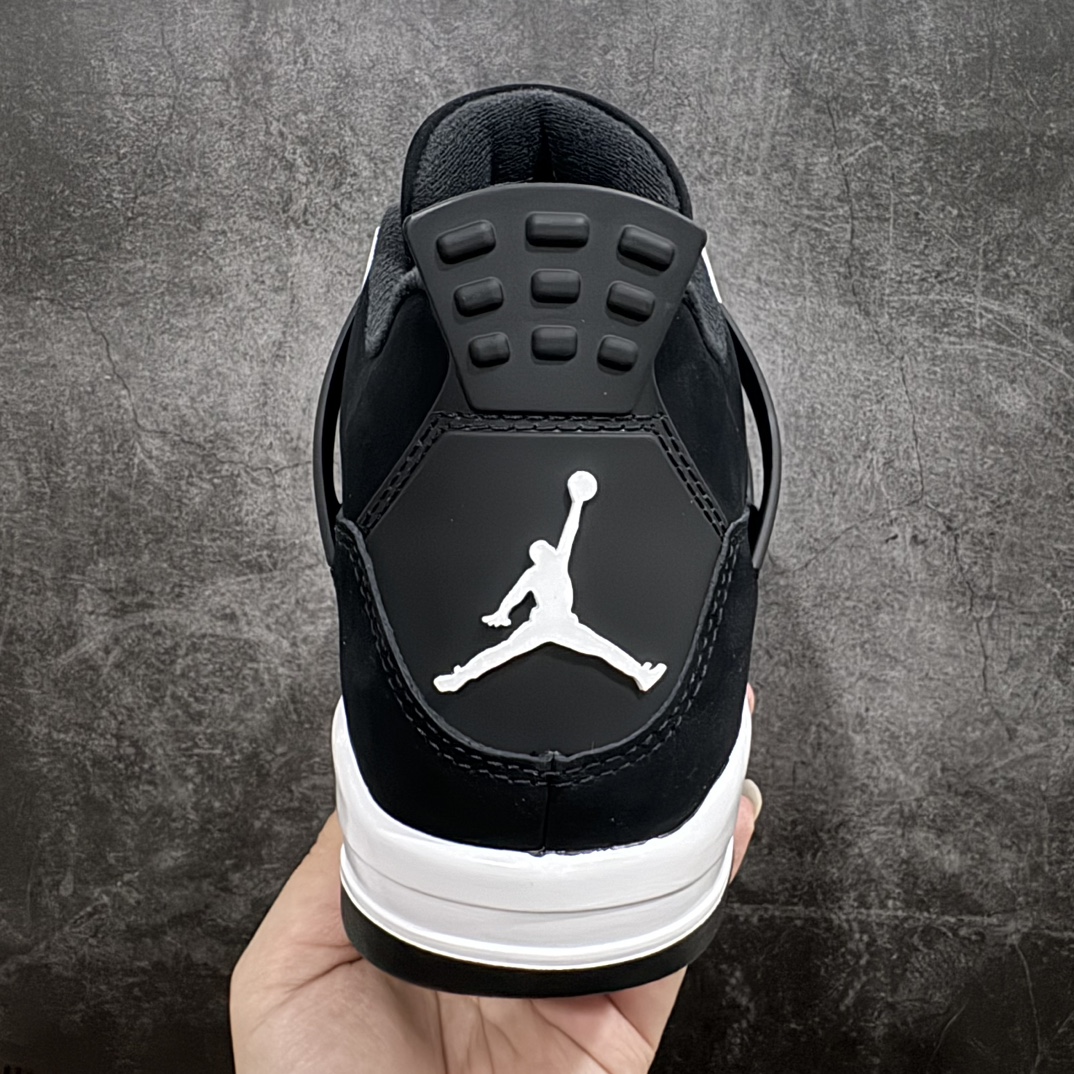 纯原AirJordanAJ4Retro白黑雷公FQ8138-001圈内知名大厂出货全套原纸板楦头开发原厂