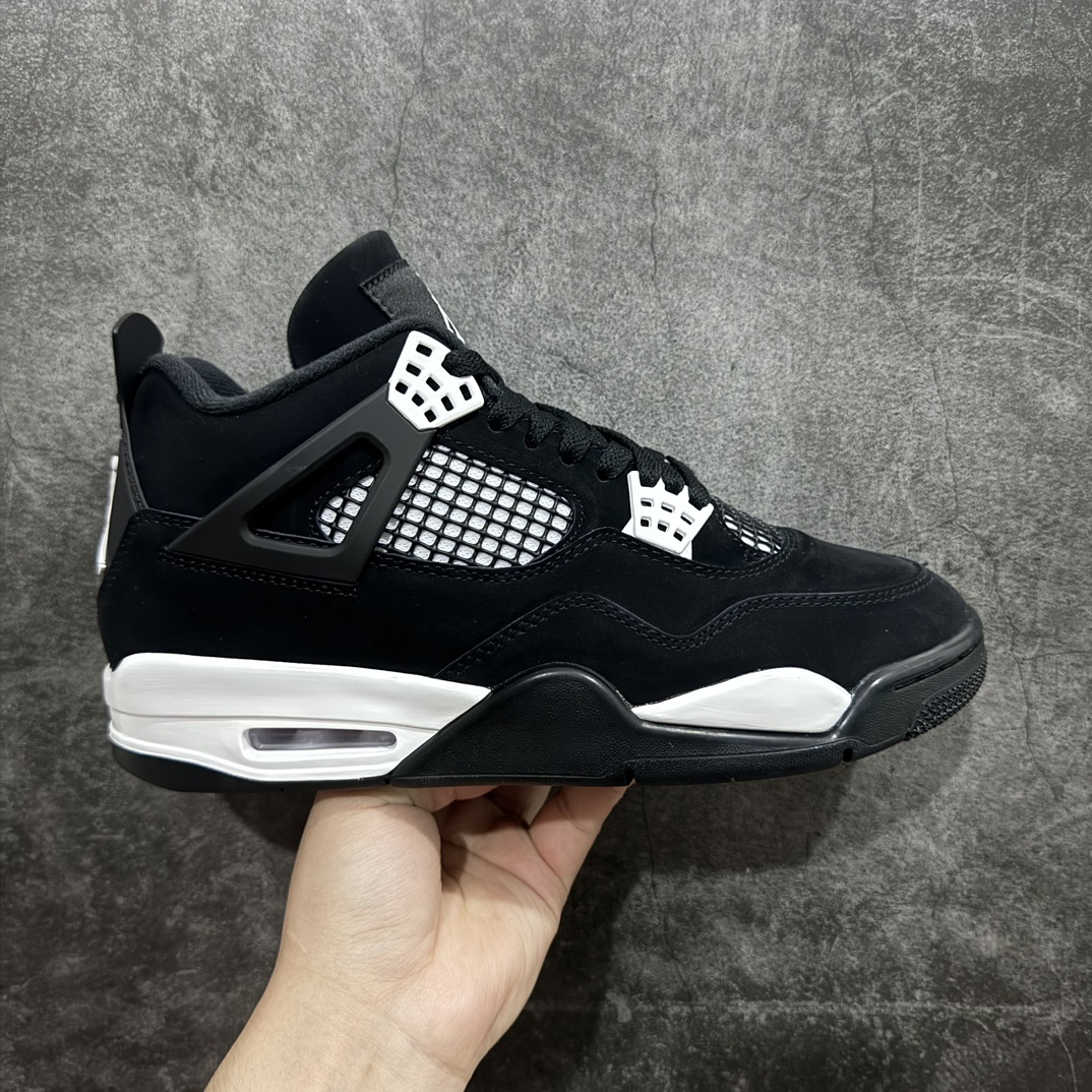 纯原AirJordanAJ4Retro白黑雷公FQ8138-001圈内知名大厂出货全套原纸板楦头开发原厂