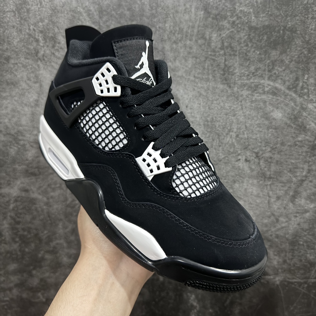 纯原AirJordanAJ4Retro白黑雷公FQ8138-001圈内知名大厂出货全套原纸板楦头开发原厂