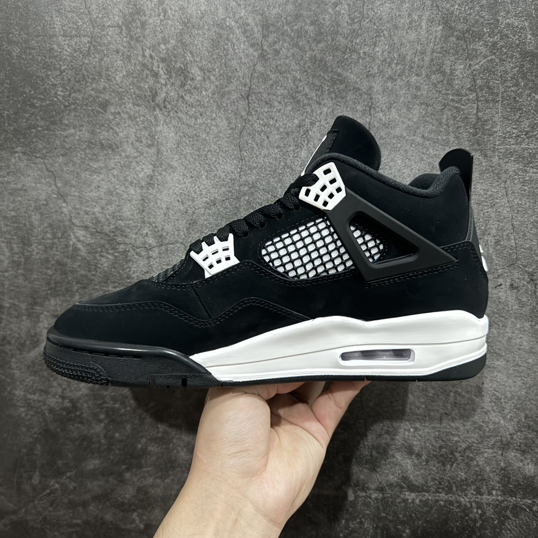 纯原AirJordanAJ4Retro白黑雷公FQ8138-001圈内知名大厂出货全套原纸板楦头开发原厂