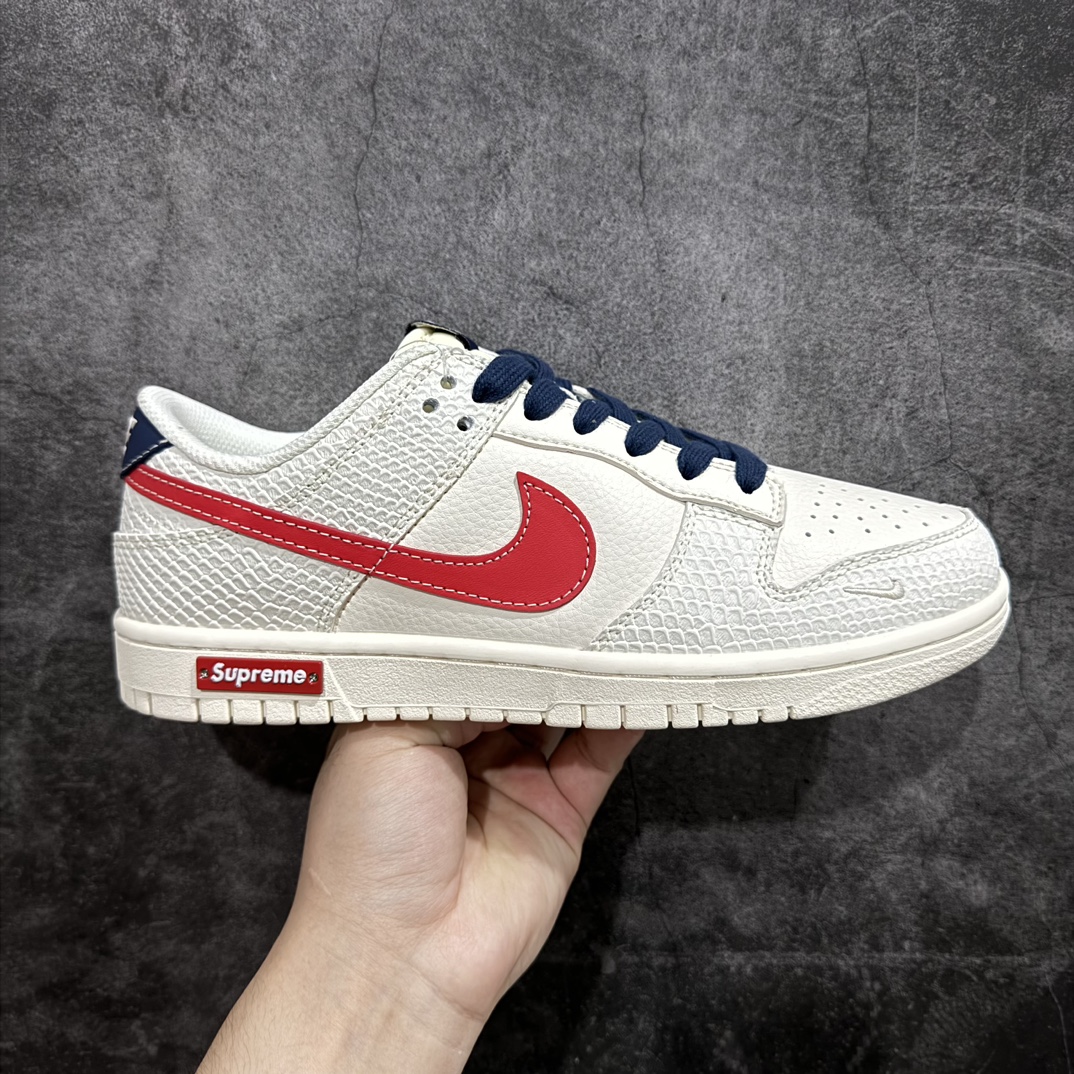 定制版 NK SB Dunk Low Supreme联名-白龙鳞 周年高端定制 低帮休闲板鞋 BB8685-101