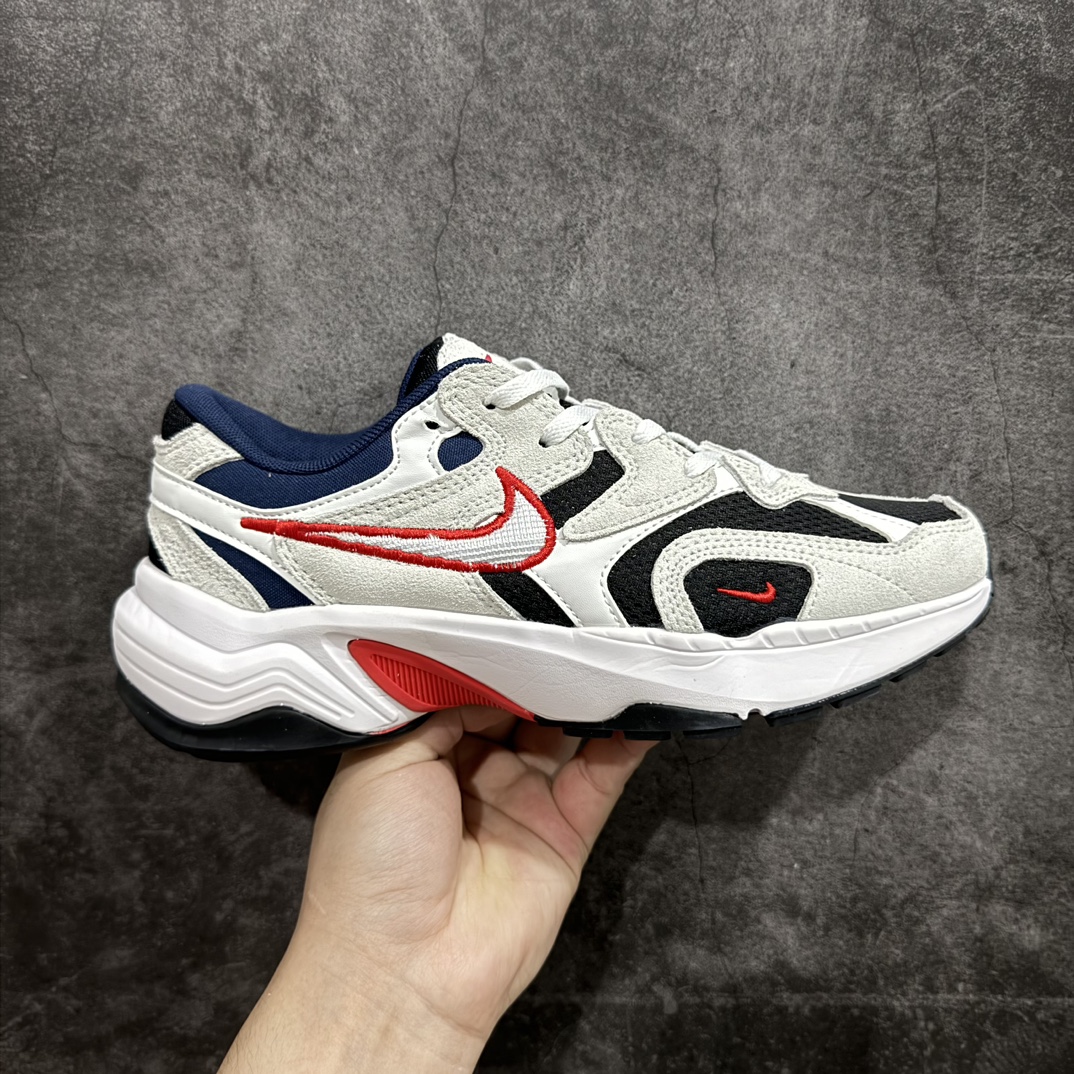 耐克Nike AL8”Sail Light Bone”系列低帮复古百搭厚底老爹风休闲运动慢跑鞋 FJ3794-400