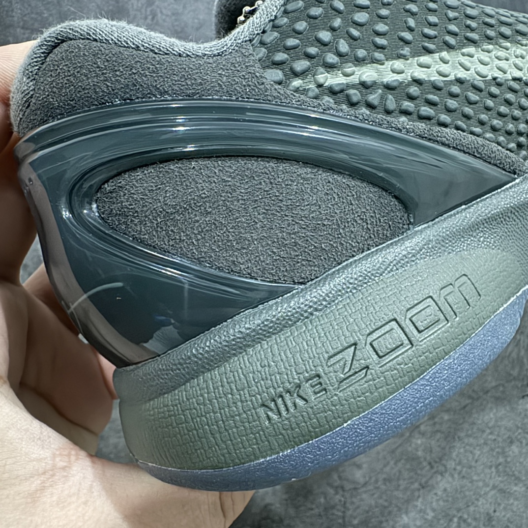 NKZoomKobe6科比六代签名实战篮球鞋FTB深灰869457-007市场唯一完美复刻公司货版本前掌