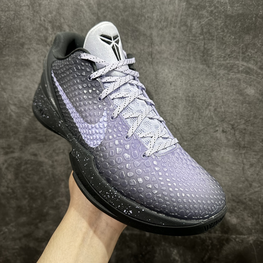 图片[3]-【神版纯原】NK Zoom Kobe 6 科比六代签名实战篮球鞋 星空黑紫 DM2825-001n欧美外贸平台特供版完美实战无压力售后售前保到底n主攻中高端市场 全套原纸板楦头开发确保原汁原味 完美呈现版型 一比一鞋头弧度高度鞋身弧度细节品控鞋型完美 原厂TPU网格鞋带扣 正确内里网布 前后气垫加持 信仰绝不减配 全鞋身材料卡色独家定制 SWOOSH 蛇鳞 正确珠光效果（内嵌珍珠粉）独家前掌Zoom Turbo 后掌马蹄Zoom缓震 内置全真动态飞线 独家复刻U型缓震垫带独立钢印 十年情怀 这里完美落地 一个月独家售后 为实战保驾护航  尺码： 40 40.5 41 42 42.5 43 44 44.5 45 45.5 46 47.5  编码：DZ310340-鞋库