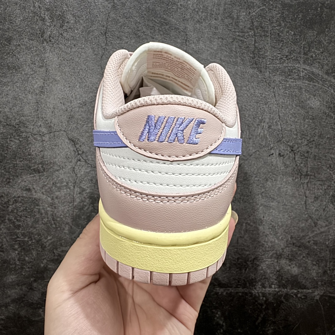 纯原z版NIKESBDunkLow“米粉紫玲娜贝儿”独家版型蒸餾加工帶來的是更好的视觉和脚感体验清洁度电