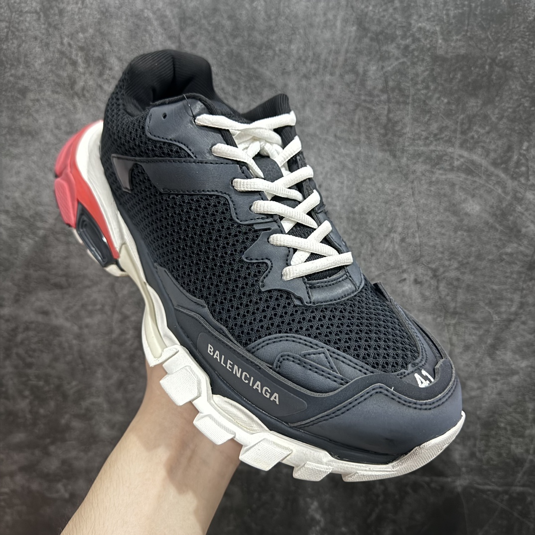 纯原BALENCIAGATrackTrainers巴黎世家3.0代复古野跑姥爹潮流百搭慢跑鞋知名巴黎世家