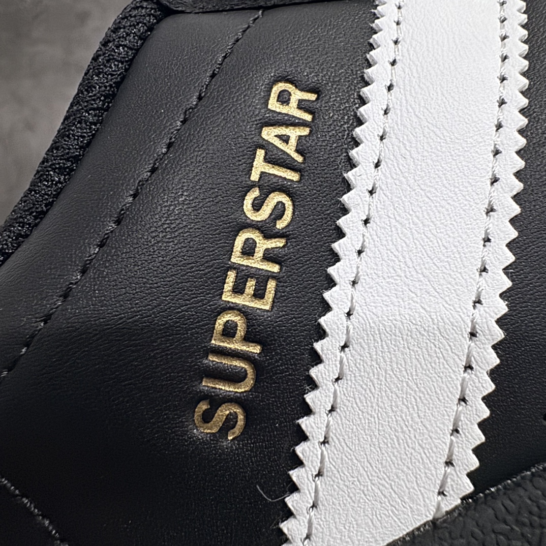 图片[3]-【DT纯原】Adidas Superstar XLG 阿迪金标 贝壳头厚底款低帮休闲板鞋 IG9777n市售顶级版n平台充正 全鞋百分百原材料全鞋电脑针车 Logo针车间距针数原版一致n皮料切割冲裁零瑕疵 原鞋一致含胶量大底原盒中文内外标 检验标 QC质检标齐全大几率过验 不对比市面只对比原鞋 只服务最高端市场  尺码：35.5 36 36 36.5 37 38 38.5 39 40 40.5 41 42 42.5 43 44 44.5 45 编码：DL220240-鞋库