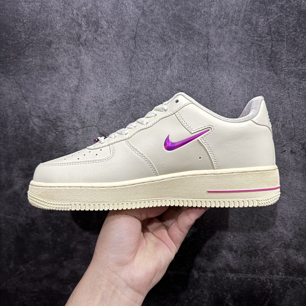 Nike Air Force 1 ‘07 Low 椰奶玫红小钩 FB8251-101