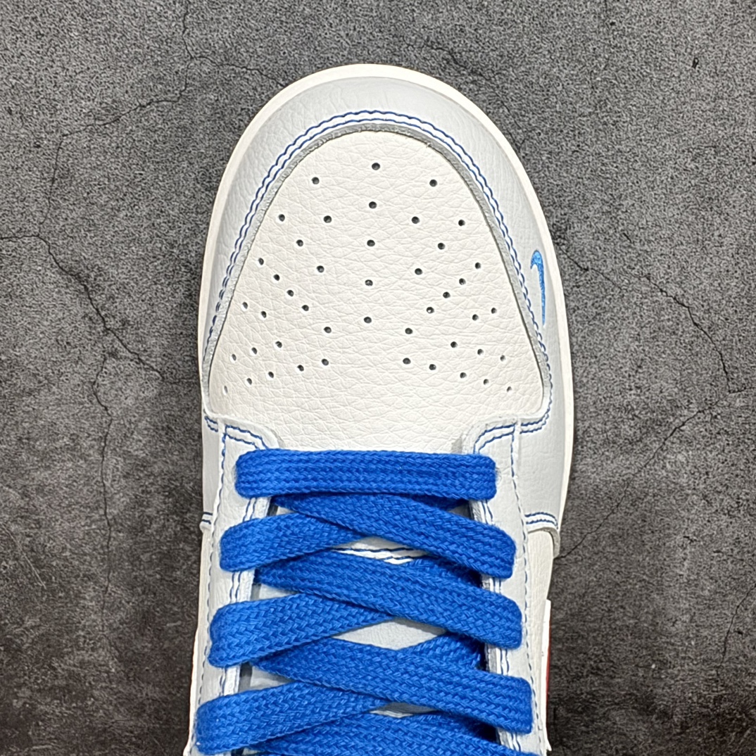 定制版NIKESBDunkLowxSupreme白蓝红小钩公司级出品极力推荐原装头层材料独家版型蒸餾加工